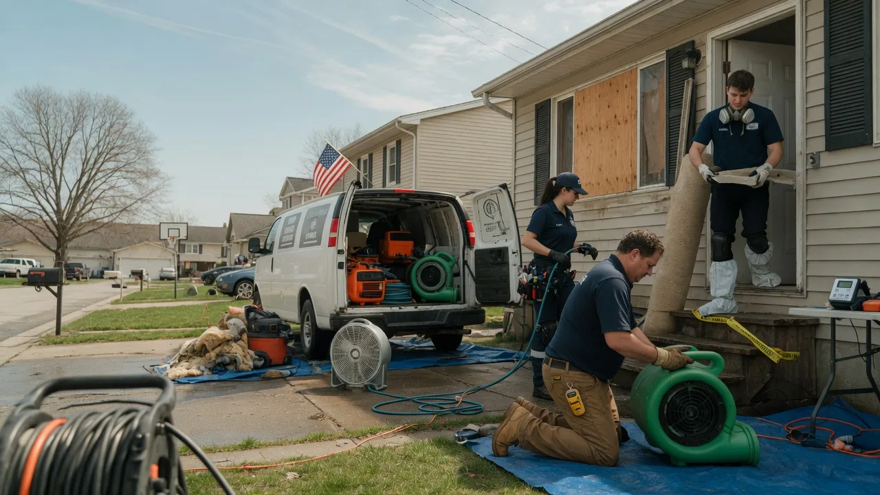 Water Damage Restoration in Perry, IA near me